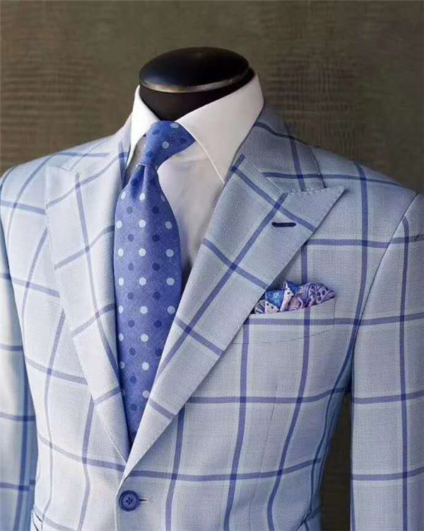 男士西服細節