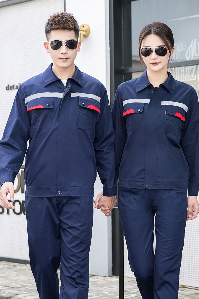 夏季長袖防靜電工作服