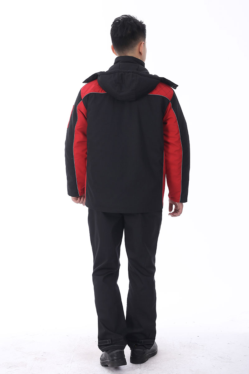 防撕裂工作服黑紅