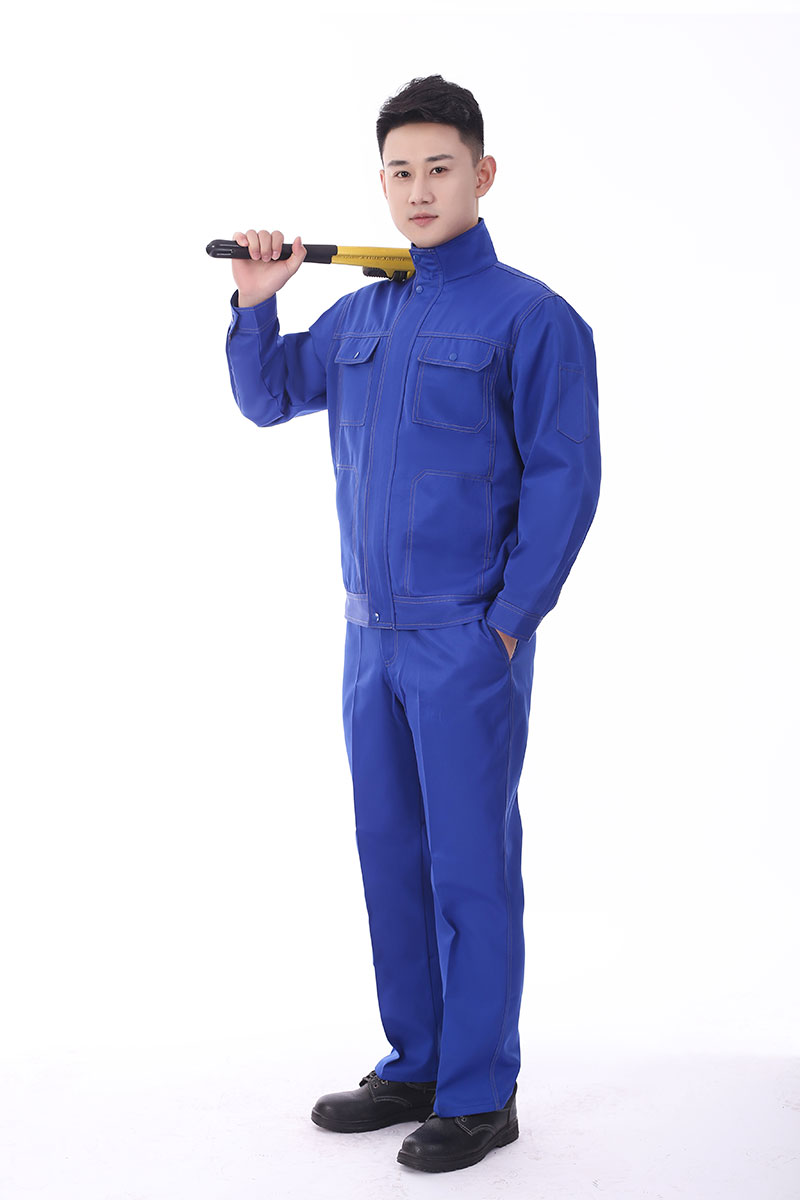 防酸堿工作服寶藍