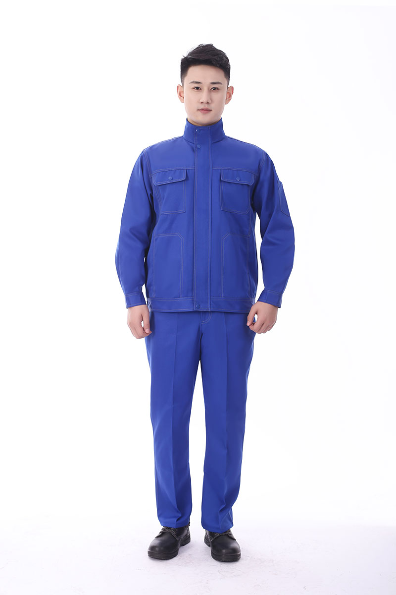 防酸堿工作服寶藍