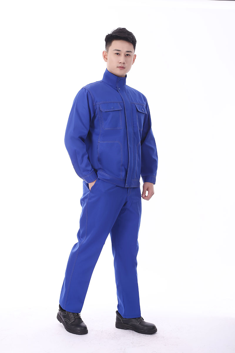 防酸堿工作服寶藍