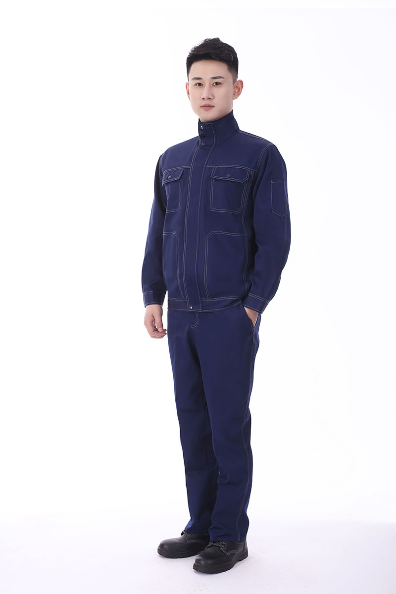 防酸堿工作服藏藍