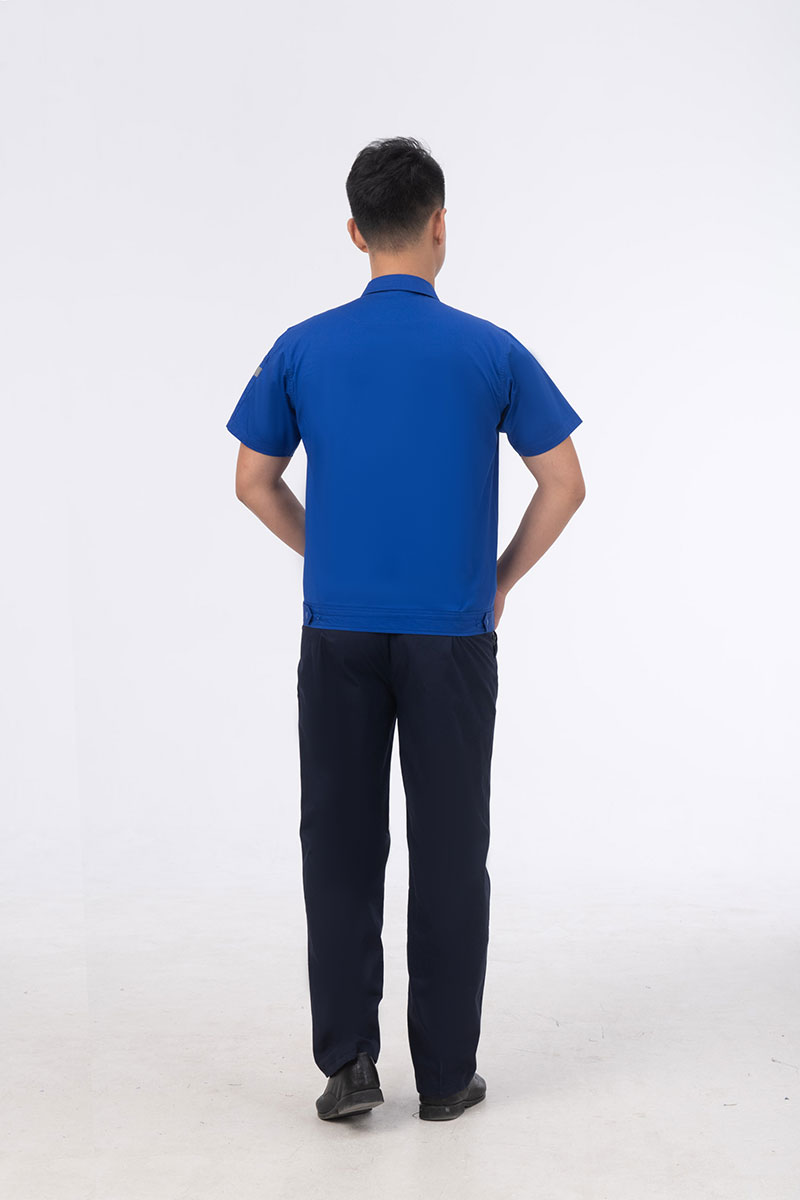 彈力款工作服寶藍(lán)