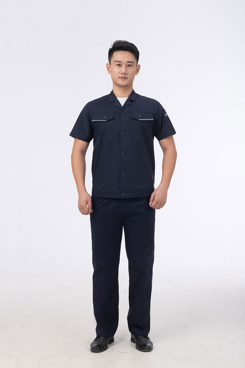 彈力款工作服藏藍(lán)