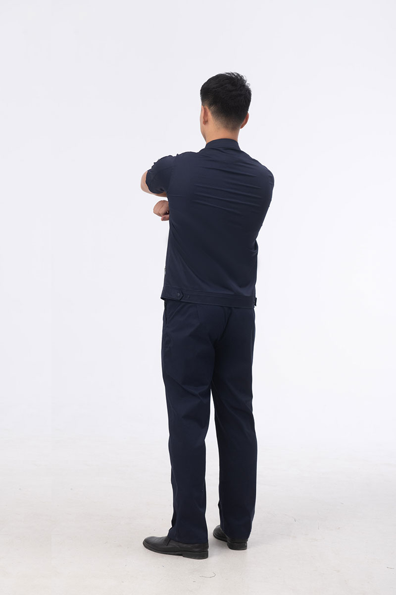 彈力款工作服藏藍(lán)