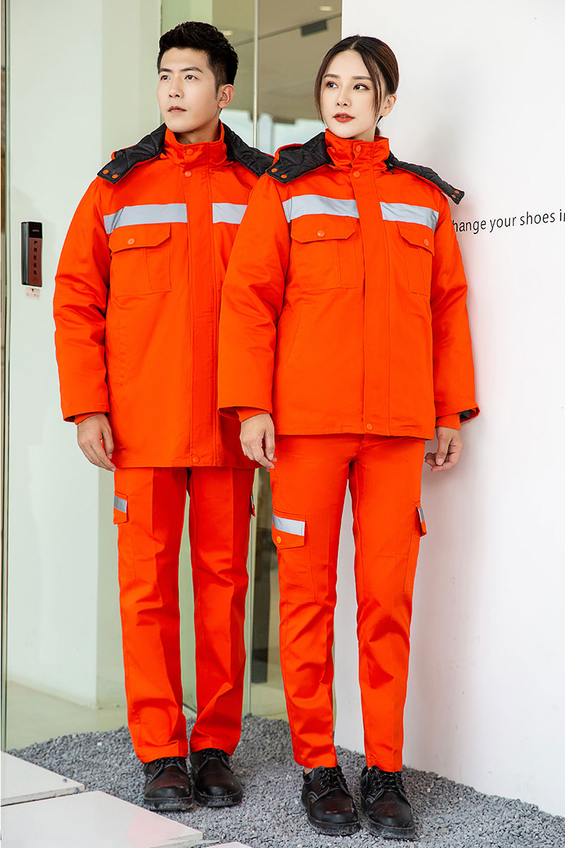 灰反環衛棉服