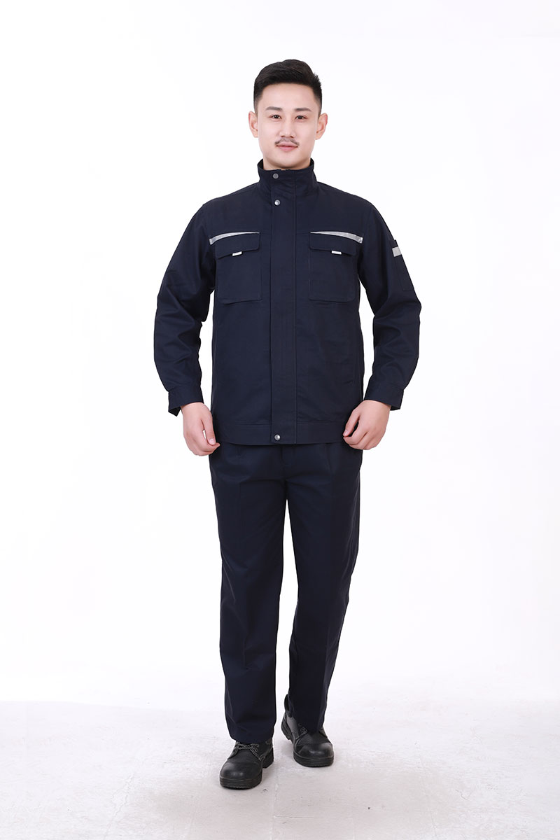 長袖工作服藏青