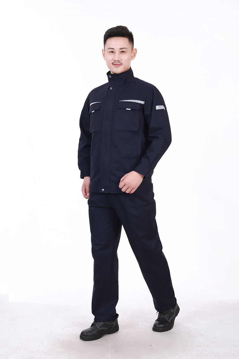 長袖工作服藏青