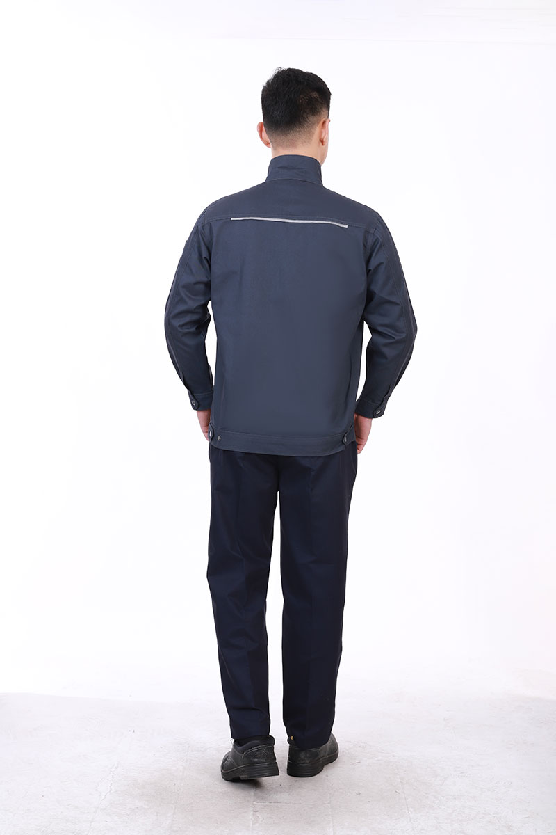 長袖工作服鐵灰