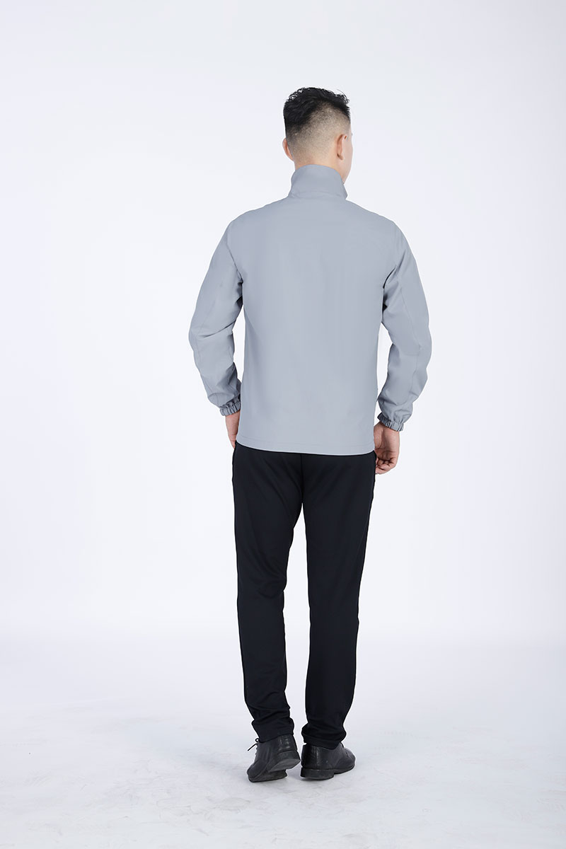 雙面夾克工作服灰黑