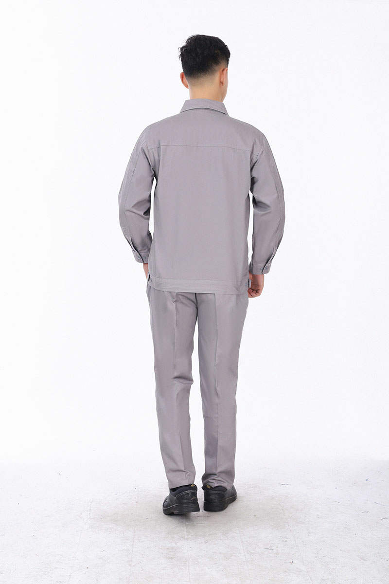 純棉工作服灰