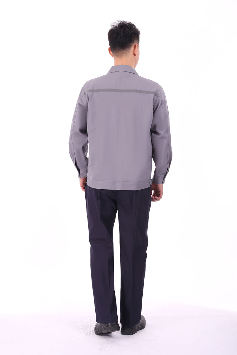 純棉工作服灰