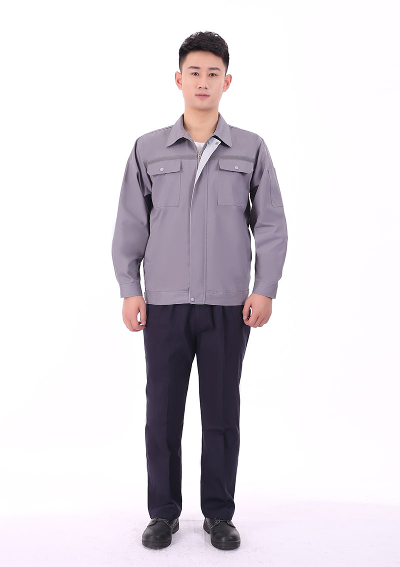 純棉工作服灰